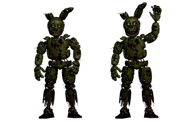 АНИМАТРОНИК спринг трап