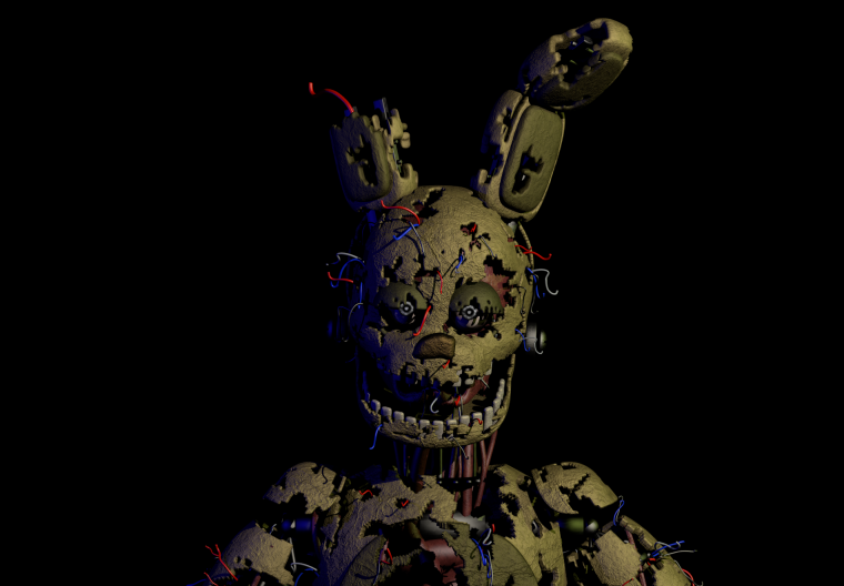 Уильям Афтон в спринг Бонни скример