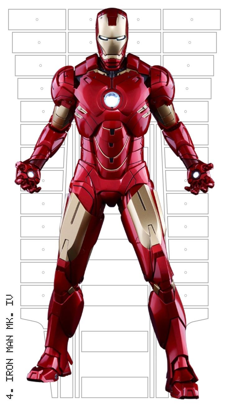 Марк 4 Железный человек в полный рост