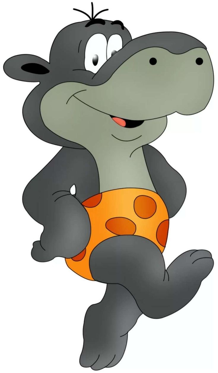 Бегемотик из мультика