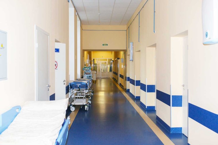 Больница палата коридор
