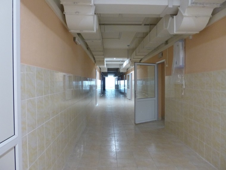 Детская больница внутри