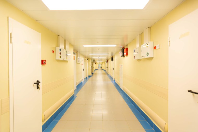 Морозовская детская больница коридор