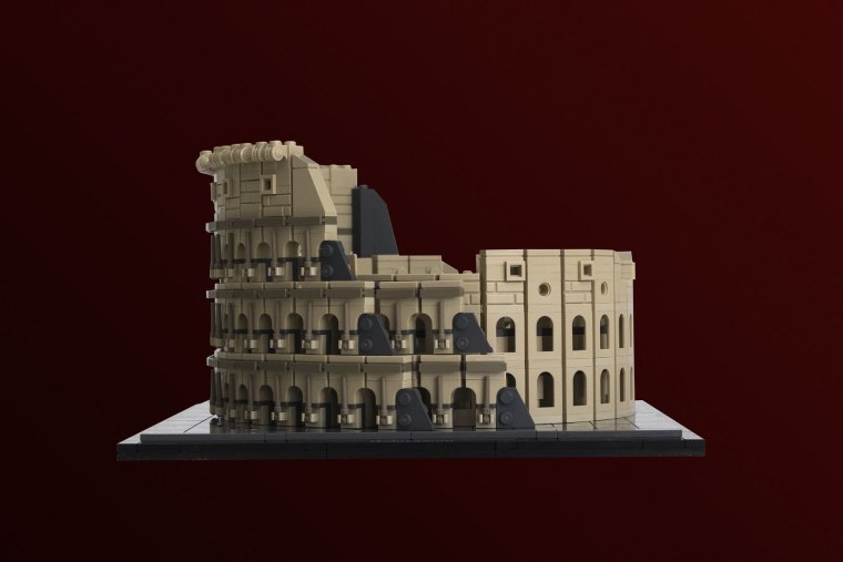 Лего архитектура Колизей