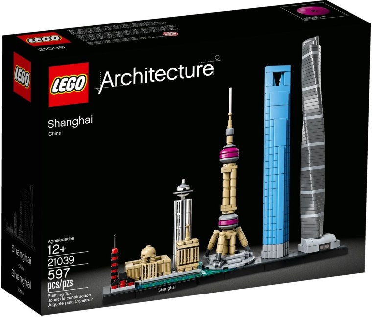 Конструктор LEGO Architecture 21039 Шанхай