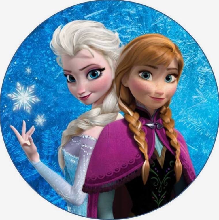 Холодное сердце Анна и Эльза в сердце