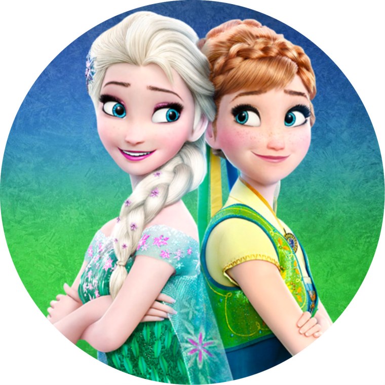 Эльза в кружочке