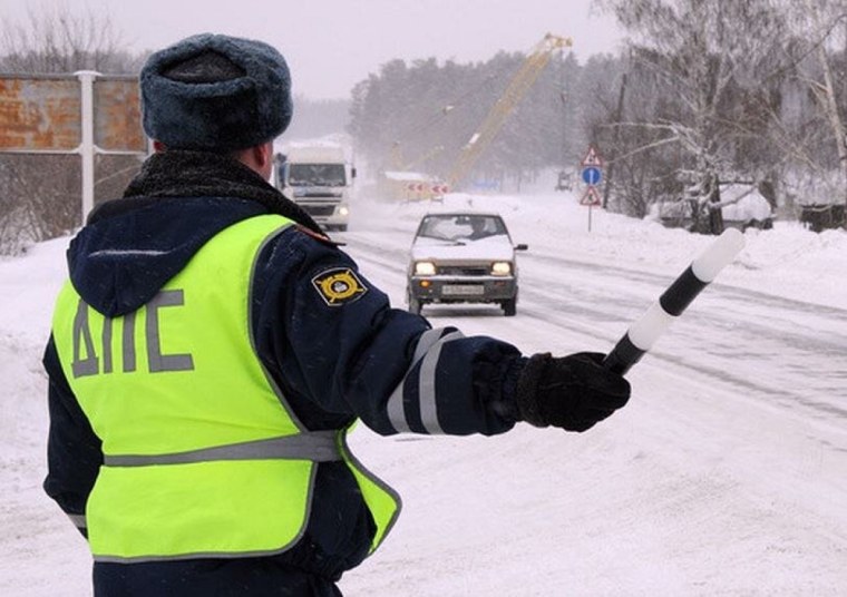 ГИБДД зимой