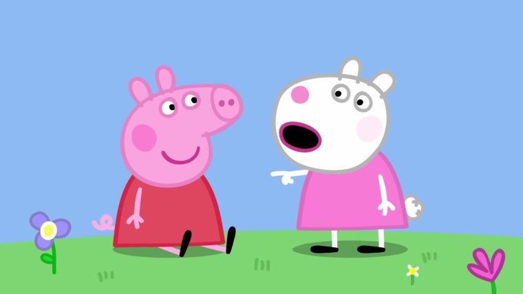 Джордж из свинки Пеппы с семьёй