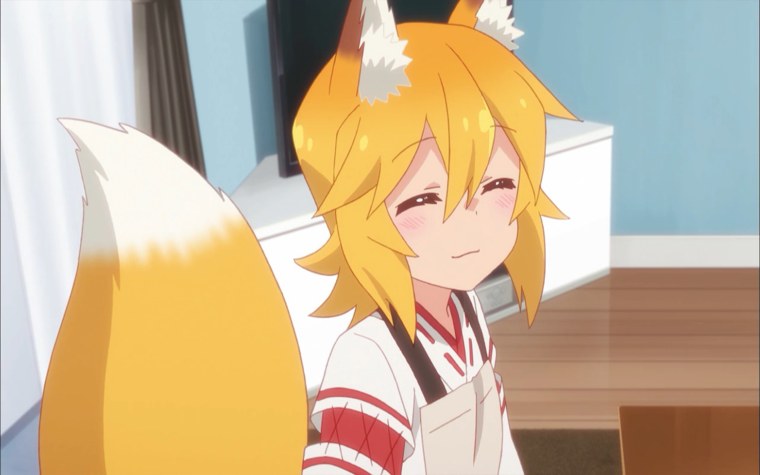 Аниме гифка сенко