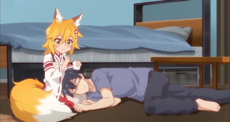 Аниме назойливая лиса Сэнко-Сан