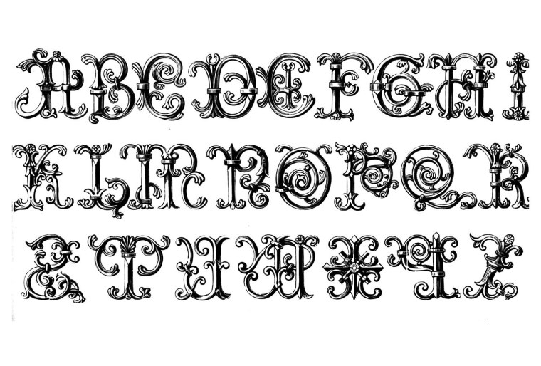 Шрифт Барокко