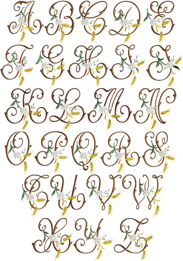 Вензель буквы