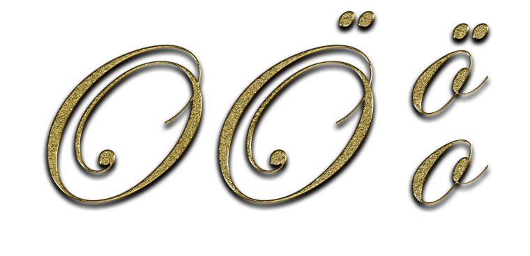 Буквы красивым шрифтом