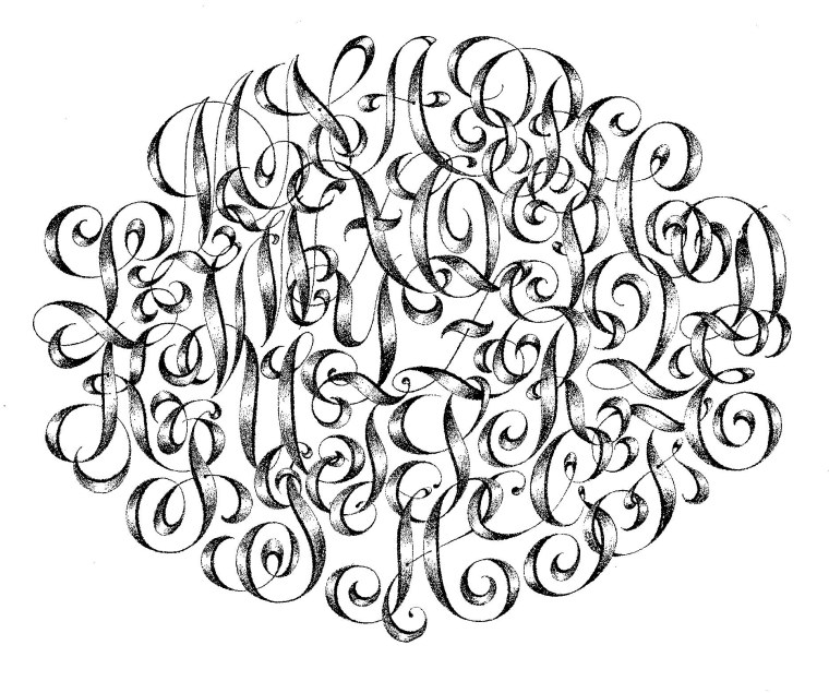 Каллиграфические Наброски