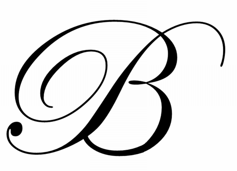 Cursive Letter b