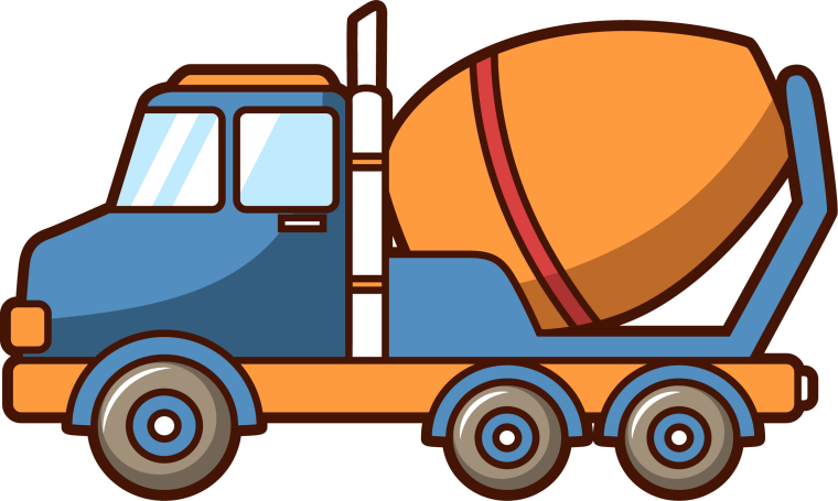 Мультяшный грузовик