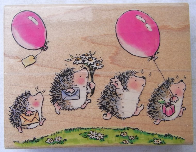 Открытки с ежиками с днем рождения