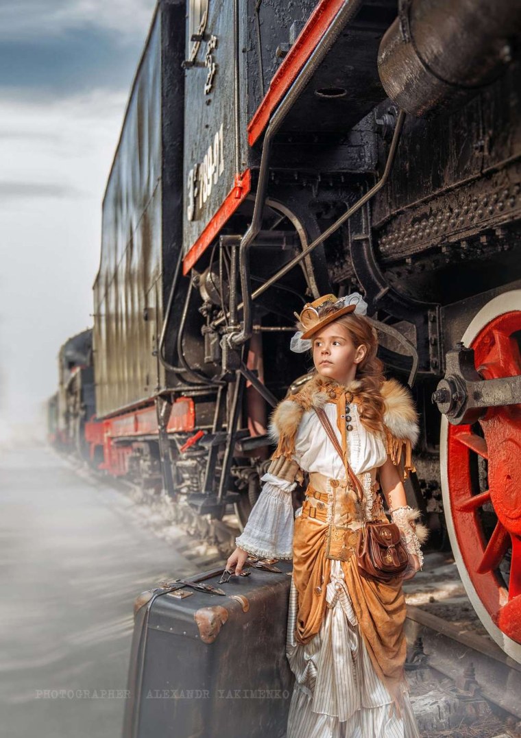Фотосессия с паровозом