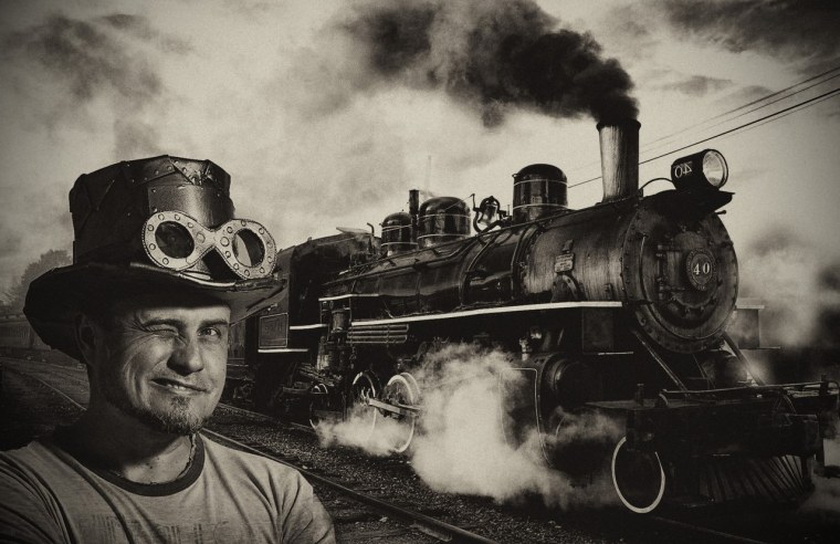 Человек паровоз