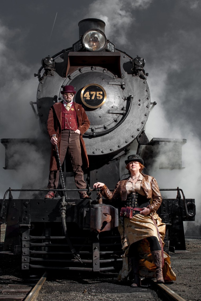 Дизельпанк стимпанк паровоз