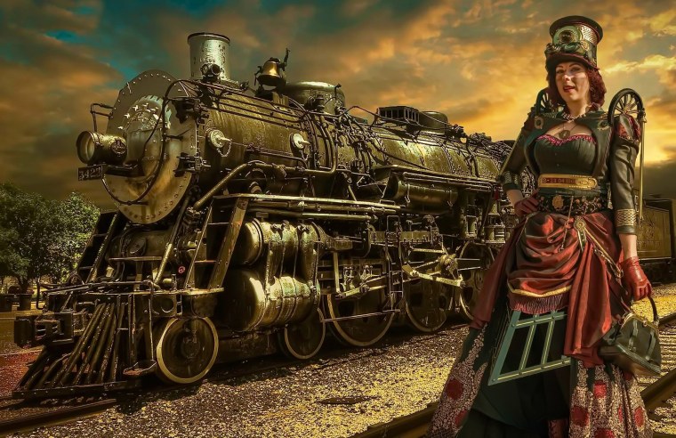 Локомотив стимпанк