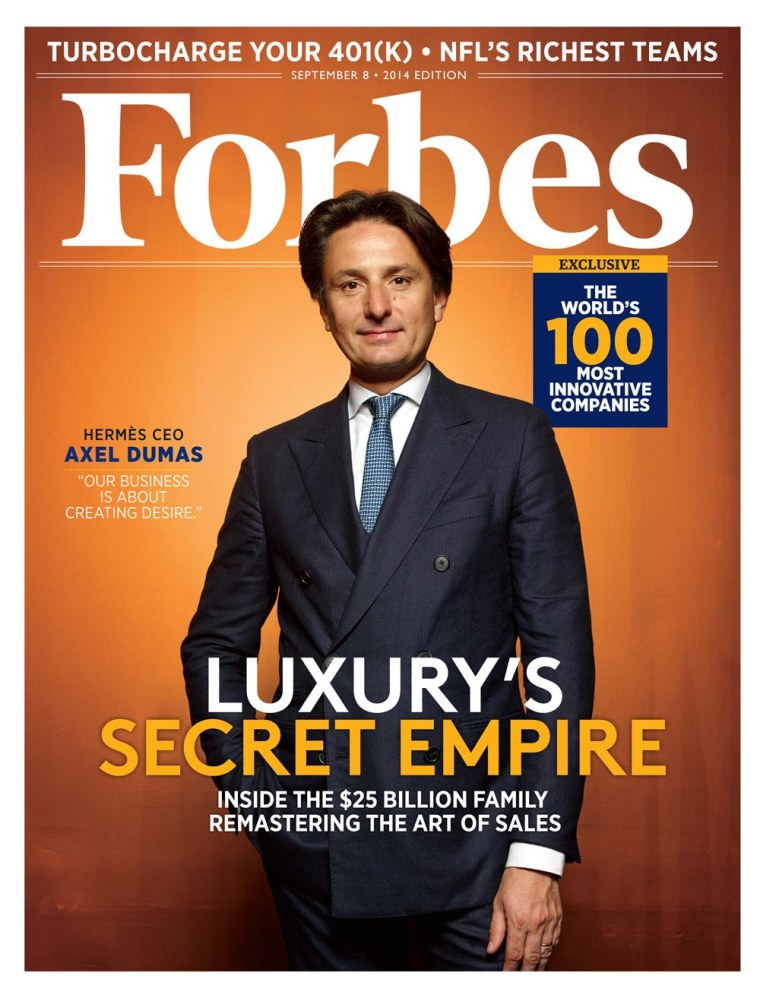 Обложка журнала Forbes
