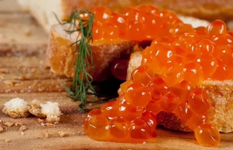 Красная икра горбуши