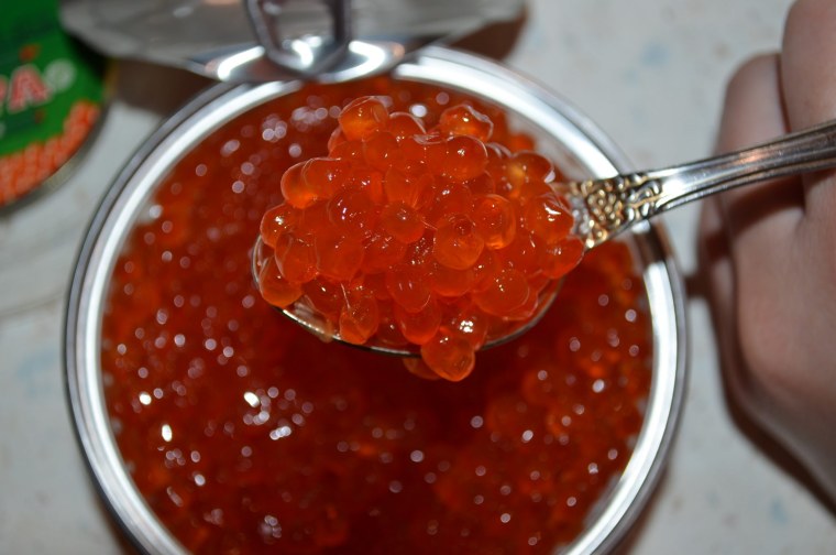 Берингия икра кеты