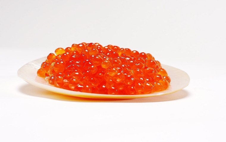 Полкилограмма красной икры