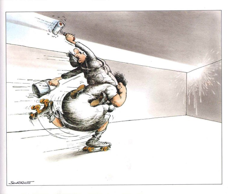 Ремонт квартир карикатура