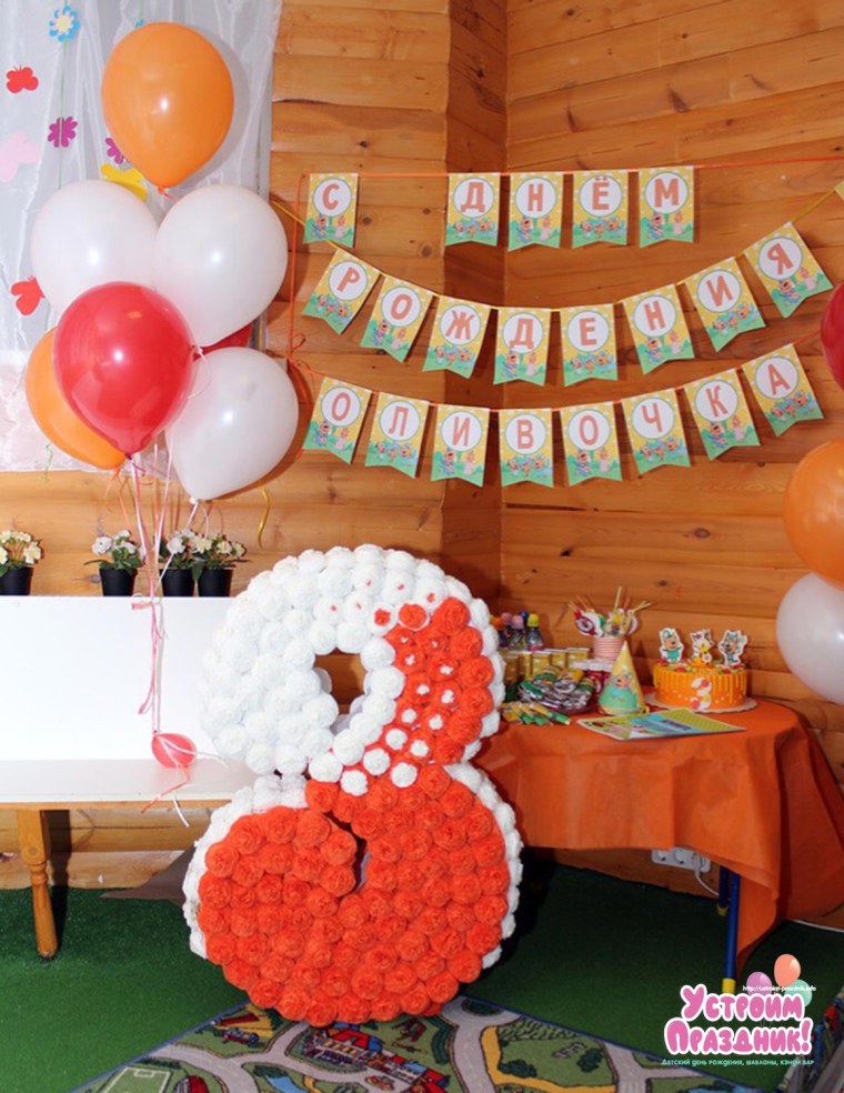 Тематика на день рождения 3 годика