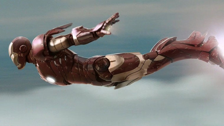 Тони Старк в полете