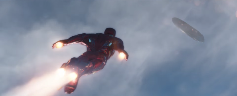 Тони Старк в полете