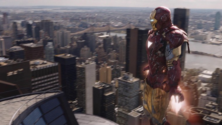 Тони Старк в полете