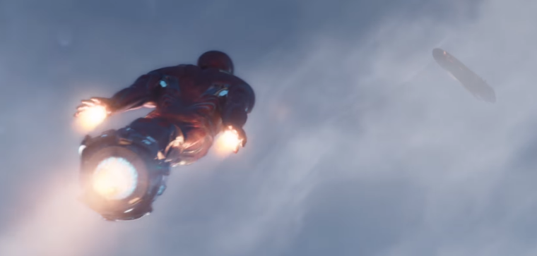 Война бесконечности корабль железного человека