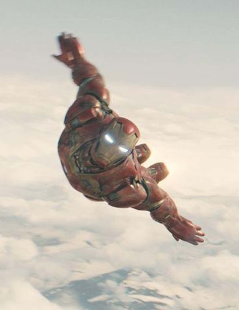 Железный человек полет