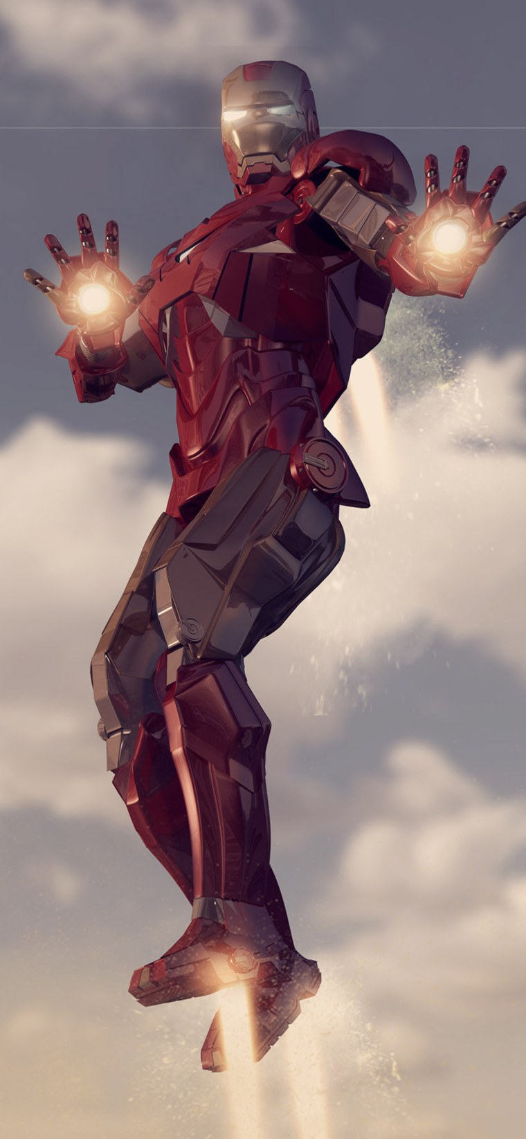 Железный человек летает