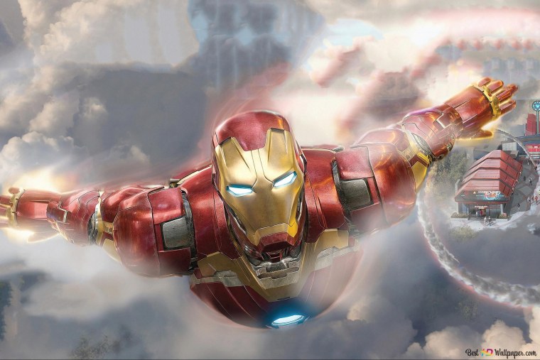 Железный человек 8к