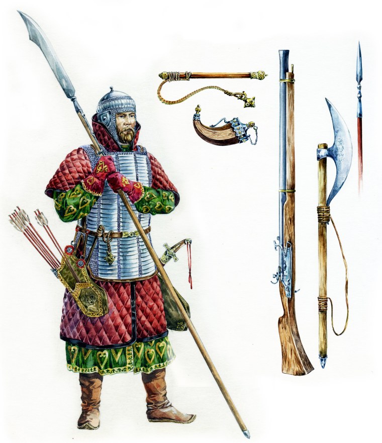 Воин дружинник в древней Руси 10 век