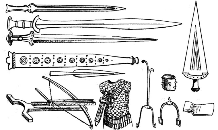 Доспехи 11 века Русь