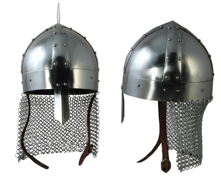 Изображение рыцаря в стиле Flat.