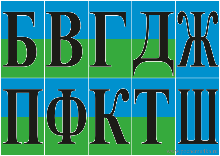 Лента букв для начальной школы