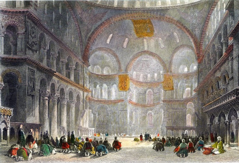 Османская Империя 18 век собор Софии