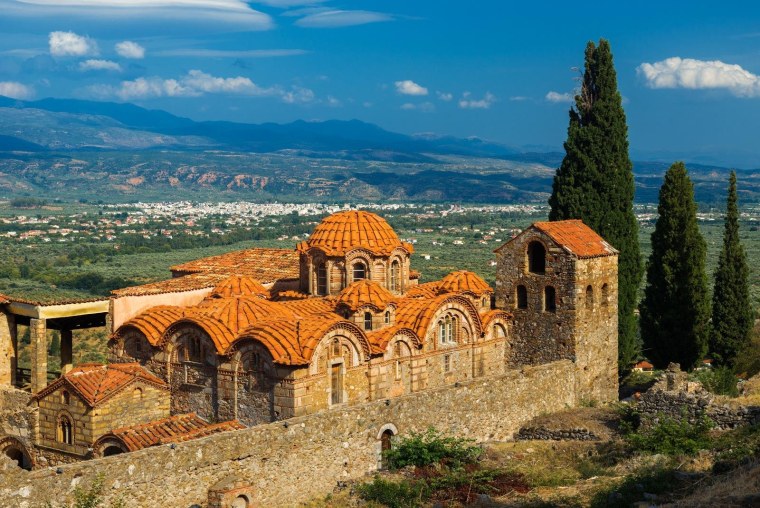 Древний город Мистра (г. Спарта)