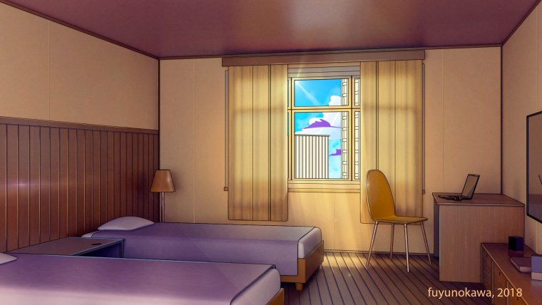 Аниме комната