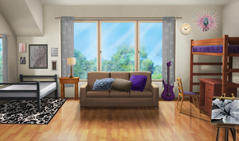 Гостиная гача лайф