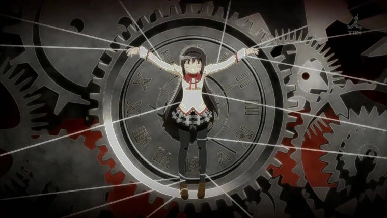 Девочка-волшебница Мадока страшное