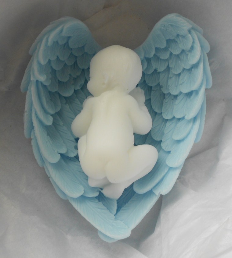 Крылья ангела из мастики