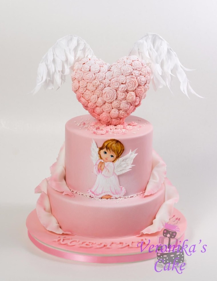Тортик с ангелочком